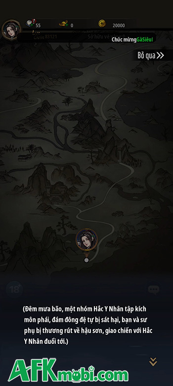 Trải nghiệm trở thành chưởng môn lưu lạc giang hồ trong game Vô Danh Giang Hồ 3