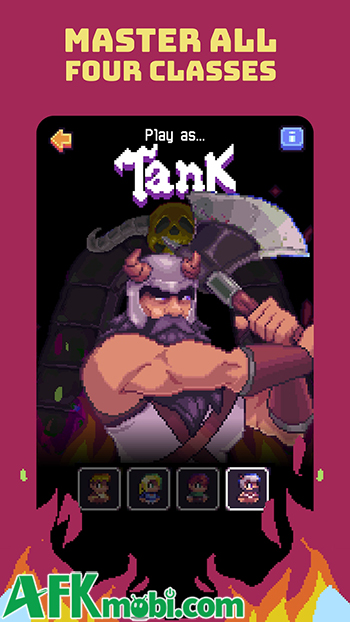 Tìm cách đến được tầng sâu nhất của hầm ngục trong game Slay the Dungeon 3