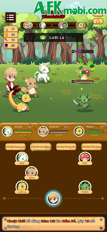 SpriteWorld game phiêu lưu text-based với chủ đề được lấy cảm hứng từ Pokémon 3
