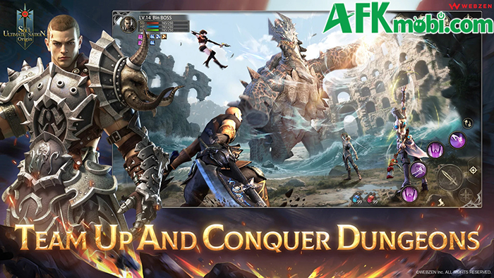 SUN: Origin game MMORPG do Webzen sản xuất như tái hiện lại chính Soul of the Ultimate Nation 3