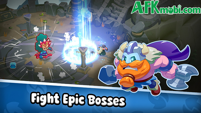 Tập hợp đội anh hùng bắt đầu những cuộc phiêu lưu chiến đấu tại Swap Heroes: Eternal Legends 1