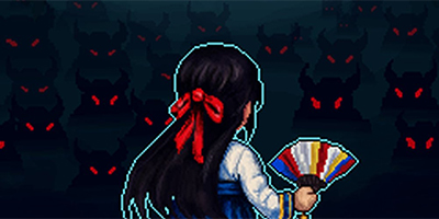 Điều khiển nữ pháp sư trừ tà chiến đấu tiêu diệt bọn yêu ma trong game Tailbound