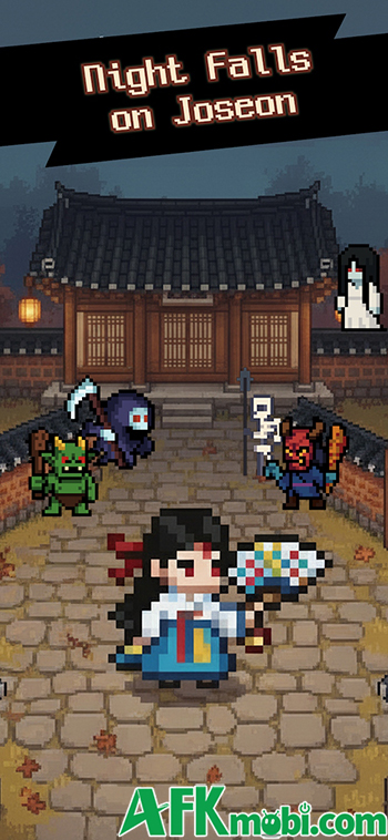 Điều khiển nữ pháp sư trừ tà chiến đấu tiêu diệt bọn yêu ma trong game Tailbound 0