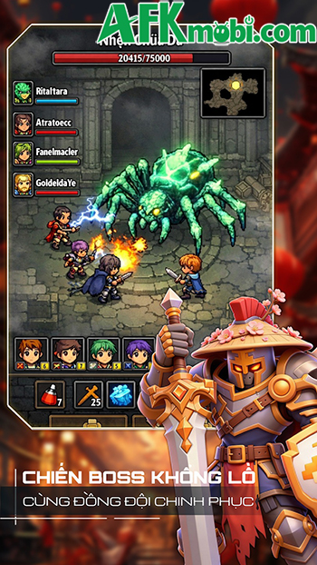 Thợ Săn Cổ Vật game MMORPG 2D cày cuốc cho bạn đào đất để phát triển 2