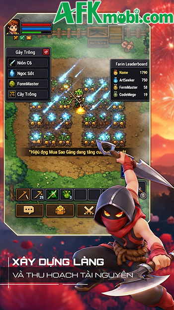 Thợ Săn Cổ Vật game MMORPG 2D cày cuốc cho bạn đào đất để phát triển 3