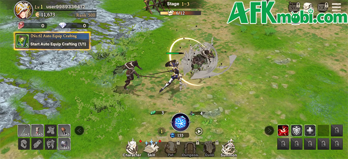 War of Genesis: Idle Heroes game nhập vai nhàn rỗi lấy chủ đề từ series The War of Genesis 0