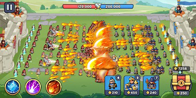 Warriors Go! Roguelike Battle game chiến thuật thả lính tự động kết hợp yếu tố roguelike