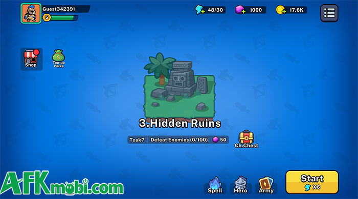 Warriors Go! Roguelike Battle game chiến thuật thả lính tự động kết hợp yếu tố roguelike 0