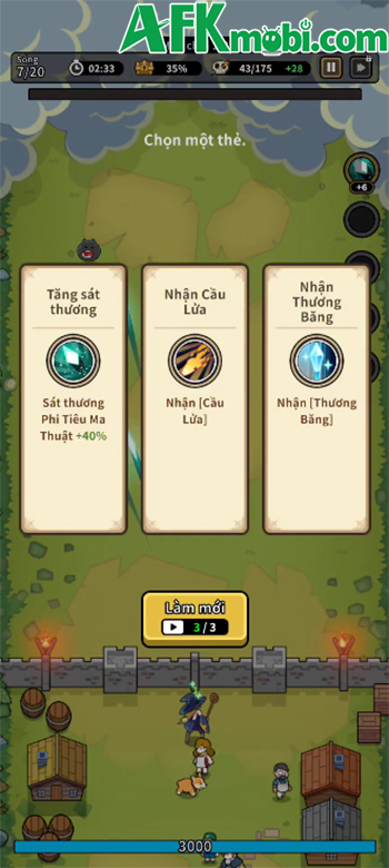 Cùng nữ phù thủy phòng thủ bảo vệ bờ tường trước các đợt quái vật tại Wicked Defense 2