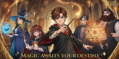 Wizard Legend: Magic Awakened game nhập vai chiến thuật lấy cảm hứng từ Harry Potter