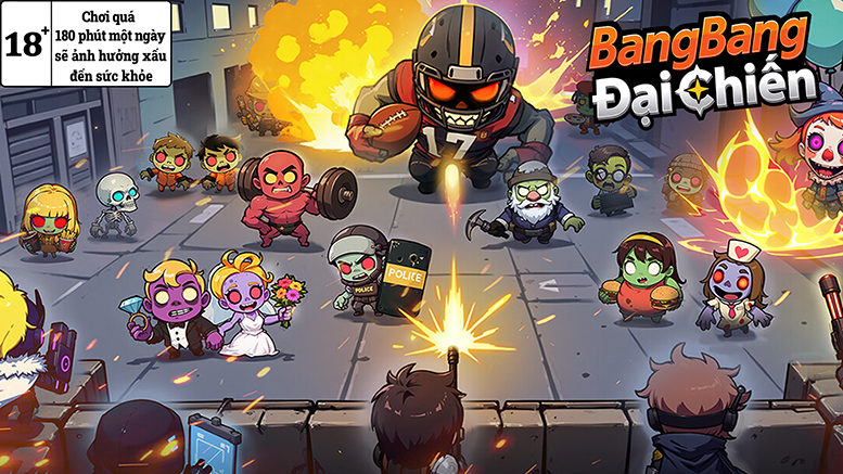 BangBang Zombies: Shelter Wars cập bến Việt Nam với tên Bang Bang Đại Chiến 4