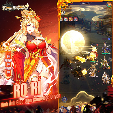 Phong Hầu Tam Quốc game chiến thuật đấu tướng cập bến thị trường Việt Nam 1