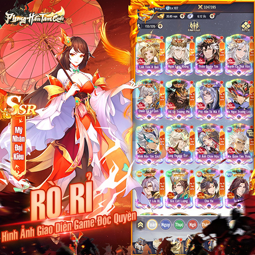 Phong Hầu Tam Quốc game chiến thuật đấu tướng cập bến thị trường Việt Nam 2