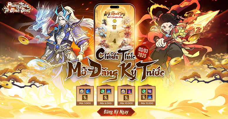 Phong Thần – Ta Định Đoạt game đấu tướng rảnh tay lấy chủ đề Phong Thần cập bến Việt Nam 5