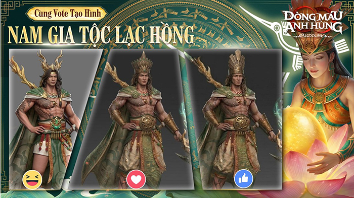 Siêu phẩm Bloodline: Dòng Máu Anh Hùng khiến game thủ Việt tự hào khi đưa Lạc Long Quân và Âu Cơ vào game 2