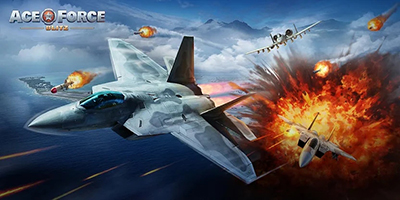 Thể hiện kỹ năng trong những trận không chiến cự ly gần với game Ace Force: Blitz