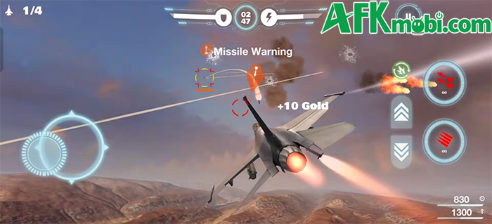 Thể hiện kỹ năng trong những trận không chiến cự ly gần với game Ace Force: Blitz 3 Thể hiện kỹ năng trong những trận không chiến cự ly gần với game Ace Force: Blitz 3