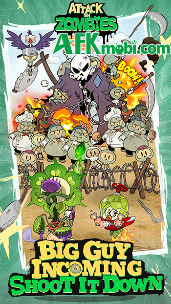 Bắn tiêu diệt bọn thây ma, ngăn chúng phá hàng rào trong game Attack on Zombies 1