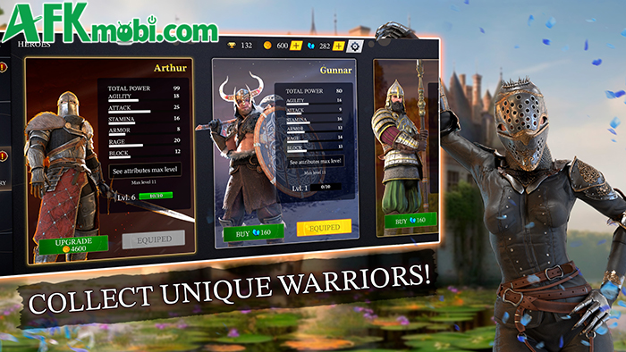 So tài trong những trận chiến đối kháng thời Trung Cổ với Bladeborn: Sword Combat 4