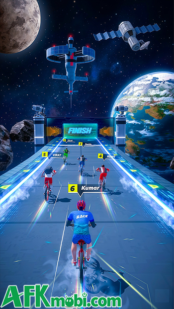 BMX Downhill Rush Racing Game mời người chơi tham gia những cuộc đua xe đạp đổ dốc 3