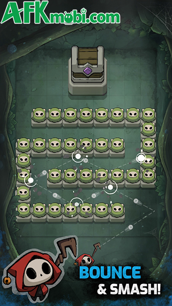 Bắn bóng nảy để phòng thủ trước bọn quái vật trong game Bounce Defense: Pinball Hero 0