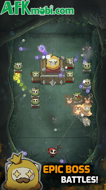 Bắn bóng nảy để phòng thủ trước bọn quái vật trong game Bounce Defense: Pinball Hero 3