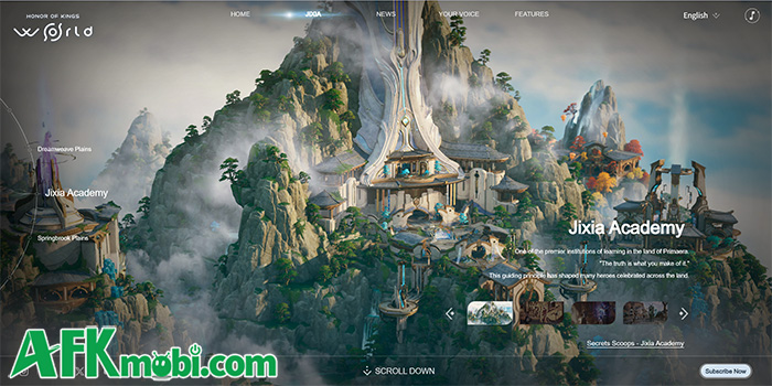 Cộng đồng game thủ sôi sục với tin tức mới về Honor of Kings: World 7