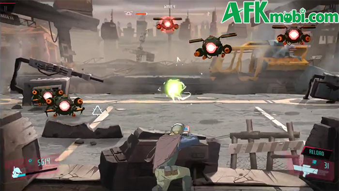 Chống lại bọn người máy để bảo vệ thành trì cuối cùng của nhân loại trong Cover Assault 3