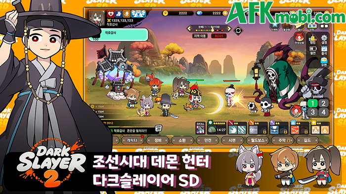 Bắt đầu hành trình dọn dẹp bọn xác sống thời Joseon trong Dark Slayer 2: Idle RPG 0
