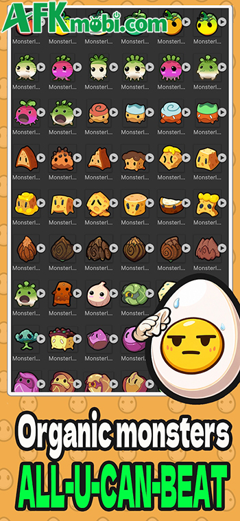 Điều khiển quả trứng sinh tồn trước những rau củ quả bị tha hóa với Don't Become Salad! 0