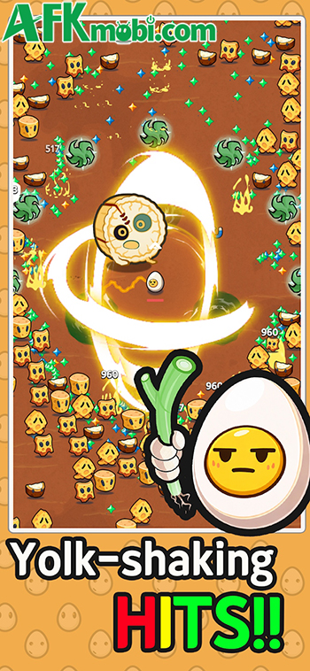 Điều khiển quả trứng sinh tồn trước những rau củ quả bị tha hóa với Don't Become Salad! 1