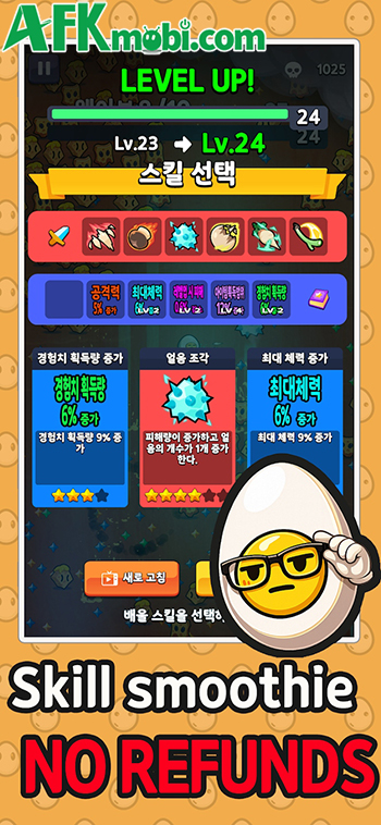 Điều khiển quả trứng sinh tồn trước những rau củ quả bị tha hóa với Don't Become Salad! 2