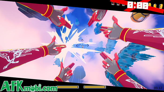 Ngắm bắn khi nhân vật đang rơi tự do trên không trung tại Aerial_Knights DropShot Mobile 4