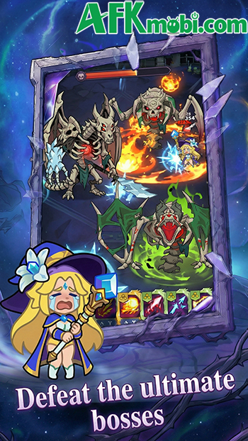 Gầy dựng bộ bài kỹ năng để nhân vật sử dụng chiến đấu tại Dungeon&Deck: Roguelike RPG 4