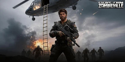 Tìm kiếm đồ tiếp tế trong thế giới hậu tận thế tại game Escape From Zombieville