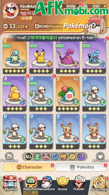 Evo Legend Trail game đấu thú chiến thuật lấy chủ đề Pokémon với phong cách đồ họa pixel 1