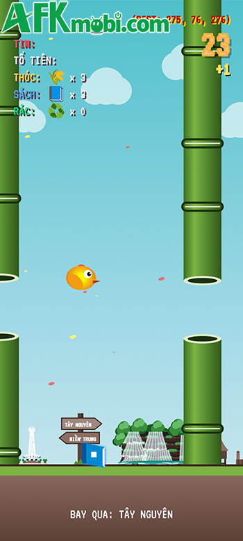 Gà Phượt - Ký Sự Đất Việt game casual lấy cảm hứng từ Flappy Bird kết hợp văn hóa Việt Nam 1