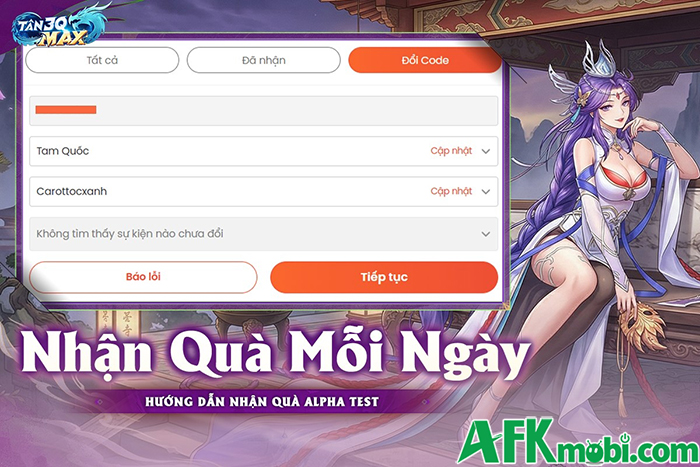 Tổng hợp gift code game Tân 3Q: MAX mới nhất trong tháng 0 Tổng hợp gift code game Tân 3Q: MAX mới nhất trong tháng 0