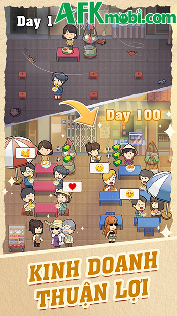 Hàng Rong Tuổi Thơ game mô phỏng mới đến từ đội ngũ sản xuất của Trở Về Tuổi Thơ 2