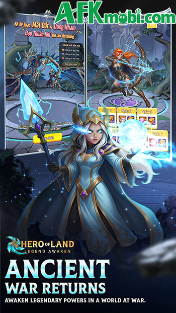 Hero of Land: All Stars game đấu tướng loạn chiến fantasy phương Tây chính thức ra mắt 0