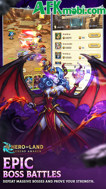 Hero of Land: All Stars game đấu tướng loạn chiến fantasy phương Tây chính thức ra mắt 2