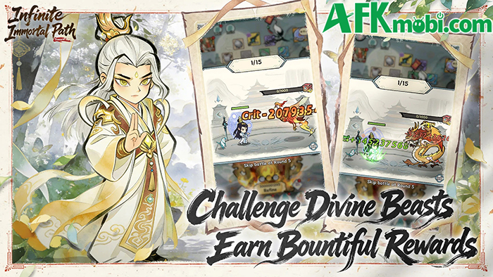 Infinite Immortal Path