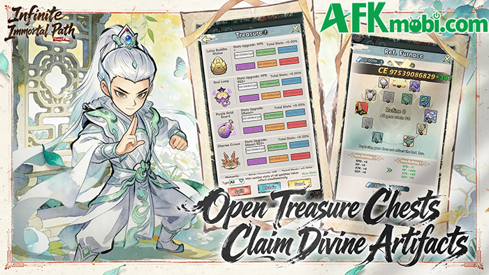Infinite Immortal Path