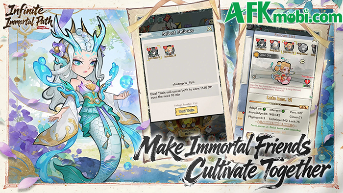 Infinite Immortal Path