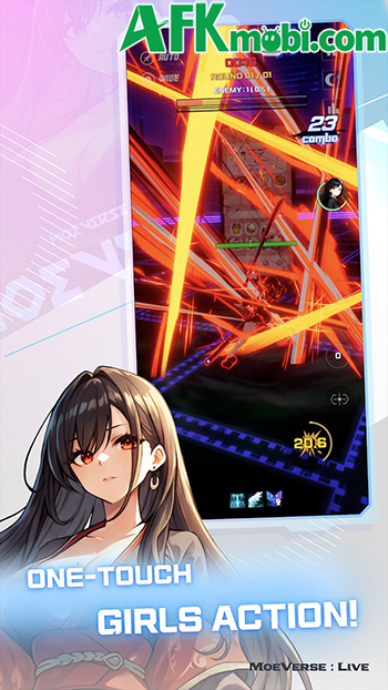 Leo tòa tháp trong thế giới ảo cùng các nữ idol ảo tại game hành động MOEVERSE: LIVE 1