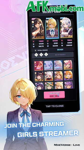 Leo tòa tháp trong thế giới ảo cùng các nữ idol ảo tại game hành động MOEVERSE: LIVE 3