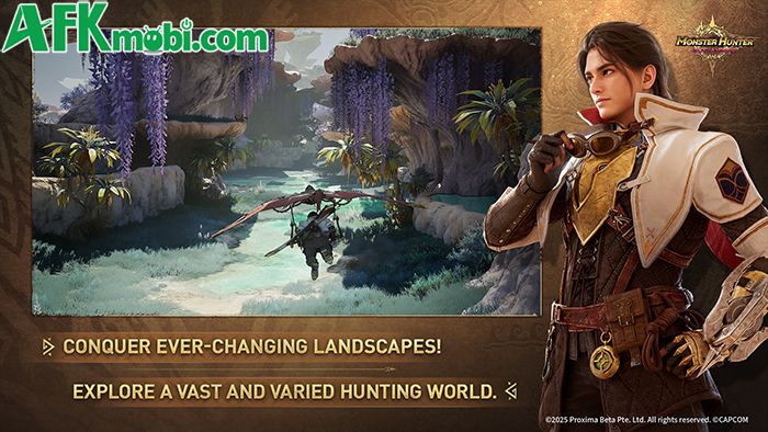 Series game Monster Hunter có sản phẩm di động mới mang tên Monster Hunter Outlanders 2