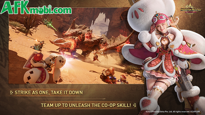 Series game Monster Hunter có sản phẩm di động mới mang tên Monster Hunter Outlanders 4