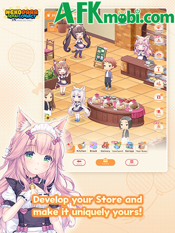 Series visual novel Nekopara nổi tiếng có sản phẩm mới mang tên Nekopara Sekai Connect 4