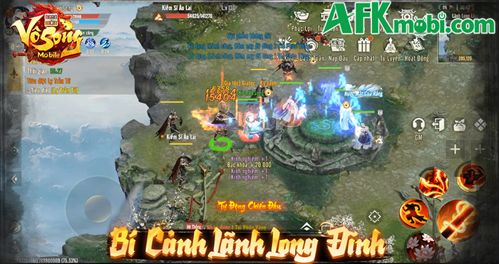 Ngạo Kiếm Vô Song Mobile tái hiện lại chính Ngạo Kiếm Vô Song kinh điển lên nền tảng di động 3